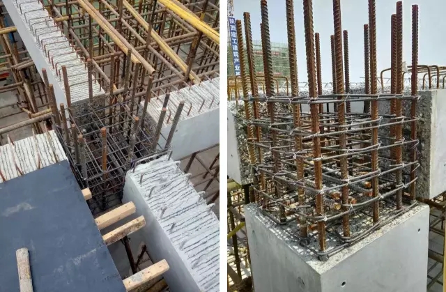 中柱、、边柱梁柱节点焦点区箍筋