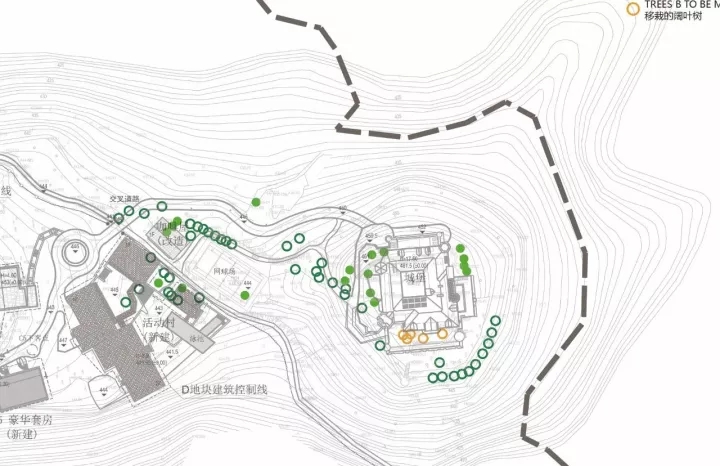 裸心堡接纳了轻质结构、切合山地的吊脚楼结构